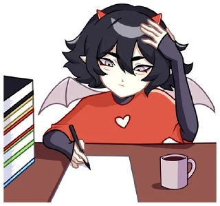 ✍-Ивэлтин без надписей @TgSticker, Telegram Sticker