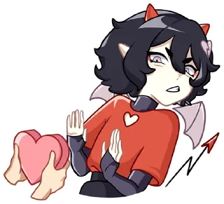 🙅‍♀-Ивэлтин без надписей @TgSticker, Telegram Sticker
