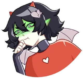🤔-Ивэлтин без надписей @TgSticker, Telegram Sticker