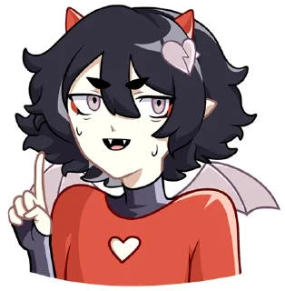 ☝-Ивэлтин без надписей @TgSticker, Telegram Sticker