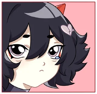 😢-Ивэлтин без надписей @TgSticker, Telegram Sticker