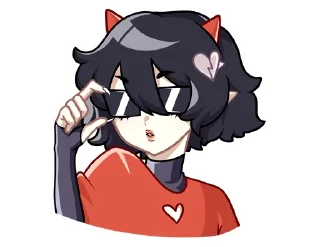 😎-Ивэлтин без надписей @TgSticker, Telegram Sticker