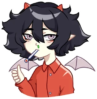 🤒-Ивэлтин без надписей @TgSticker, Telegram Sticker