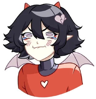 😣-Ивэлтин без надписей @TgSticker, Telegram Sticker