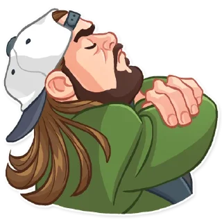 😤-Jay and Silent Bob, Telegram Sticker