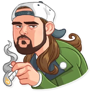 😑-Jay and Silent Bob, Telegram Sticker