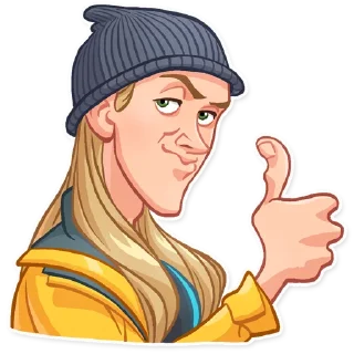 👍-Jay and Silent Bob, Telegram Sticker