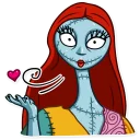 😘-The Nightmare Before Christmas, Telegram Sticker