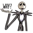 😩-The Nightmare Before Christmas, Telegram Sticker