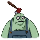 😐-The Nightmare Before Christmas, Telegram Sticker
