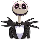 😍-The Nightmare Before Christmas, Telegram Sticker