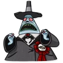😨-The Nightmare Before Christmas, Telegram Sticker