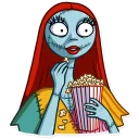 🍿-The Nightmare Before Christmas, Telegram Sticker