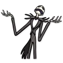 👐-The Nightmare Before Christmas, Telegram Sticker