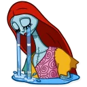 😭-The Nightmare Before Christmas, Telegram Sticker