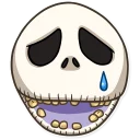 😢-The Nightmare Before Christmas, Telegram Sticker