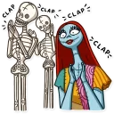 👏-The Nightmare Before Christmas, Telegram Sticker