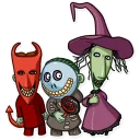 🙂-The Nightmare Before Christmas, Telegram Sticker