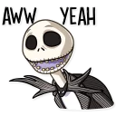 😃-The Nightmare Before Christmas, Telegram Sticker
