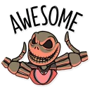 👍-The Nightmare Before Christmas, Telegram Sticker