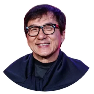 😄-Jackie Chan, Telegram Sticker