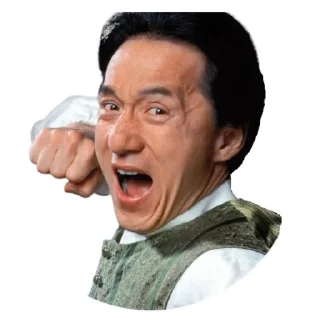 👊-Jackie Chan, Telegram Sticker