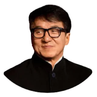 ☺️-Jackie Chan, Telegram Sticker