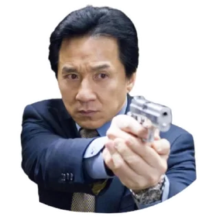 🔫-Jackie Chan, Telegram Sticker