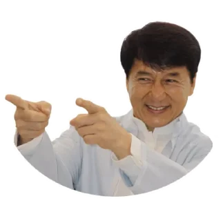 😁-Jackie Chan, Telegram Sticker