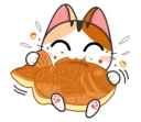 😼-Japanese Kitty, Telegram Sticker
