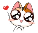 😻-Japanese Kitty, Telegram Sticker