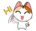 😹-Japanese Kitty, Telegram Sticker