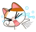 😿-Japanese Kitty, Telegram Sticker