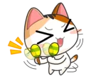 😾-Japanese Kitty, Telegram Sticker