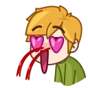 😍-Love Story, Telegram Sticker