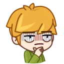 😒-Love Story, Telegram Sticker