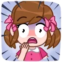 😨-Love Story, Telegram Sticker
