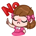🙅‍♀️-Love Story, Telegram Sticker
