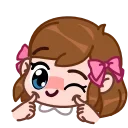 😉-Love Story, Telegram Sticker