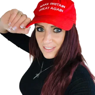 🧢-Jayda Fransen, Telegram Sticker
