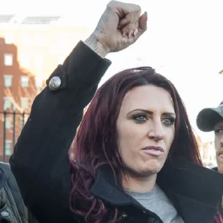 ✊-Jayda Fransen, Telegram Sticker