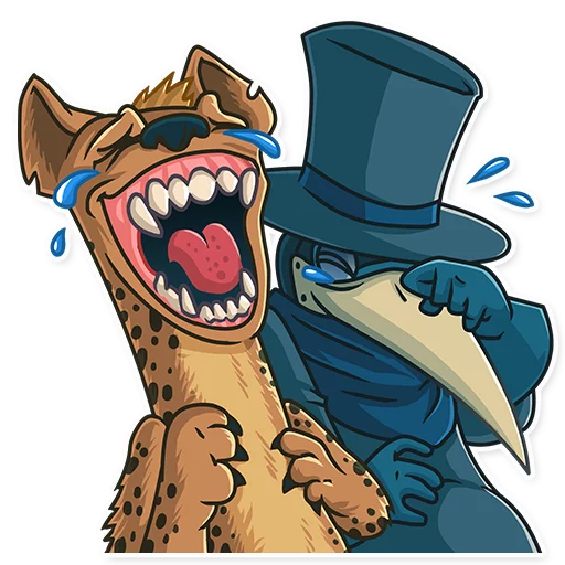 Jean Baptiste Plagouille 2, telegram sticker