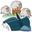😴-Jean Baptiste Plagouille 2, Telegram Sticker