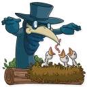 🐤-Jean Baptiste Plagouille 2, Telegram Sticker