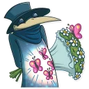 💐-Jean Baptiste Plagouille 2, Telegram Sticker