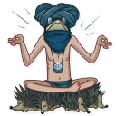👳-Jean Baptiste Plagouille 2, Telegram Sticker