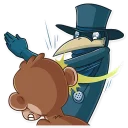 👊-Jean Baptiste Plagouille 2, Telegram Sticker