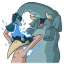🚿-Jean Baptiste Plagouille 2, Telegram Sticker