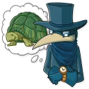 🐢-Jean Baptiste Plagouille 2, Telegram Sticker