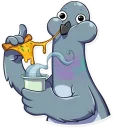 🍕-Jean Jacques, Telegram Sticker